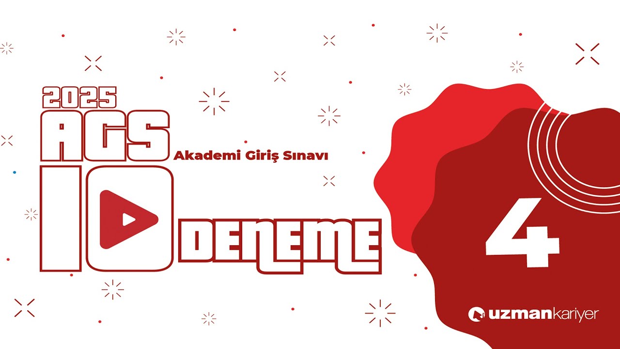 2025 - AGS DENEME 4 - MATEMATİK SORU ÇÖZÜMLERİ