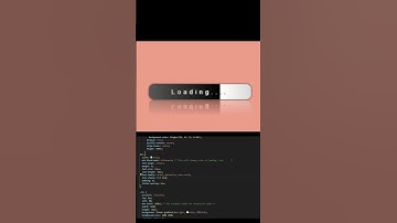 ✨ Gradient Loading Animation | CSS Loader Effect 🎨