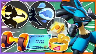 This is by far my FAVORITE LUCARIO BUILD to CARRY RANKED right now | Pokemon Unite