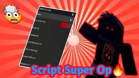 **[Op]** Script - CHAOS Gui showcase #125 | Hydrogen/Fluxus/ArceusX
