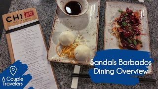 Sandals Barbados & Sandals Royal Barbados FOOD REVIEW | Must do Restaurants at Sandals