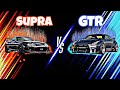 Supra  vs gtr  car edit