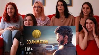 Leo Animation Teaser Reaction Thalapathy Maddy Madhav Girls Reaction
