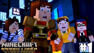 THE MINECRAFT MURDER MYSTERY || GOLDEN FREDDY PLAYS: Minecraft: Story Mode Ep 6 Part 1