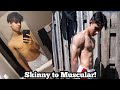 1 Year CRAZY Transformation At Home! | Skinny to Muscular (17 years old)