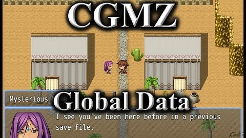[CGMZ] Global Data for RPG Maker MZ