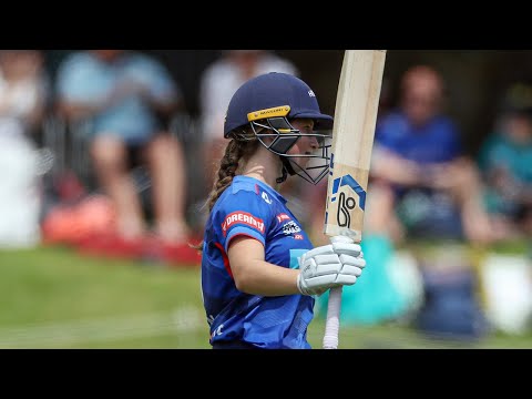 Catton's First Fifty | Hearts v Hinds | SHORT HIGHLIGHTS | Dream11 Super Smash | Auckland