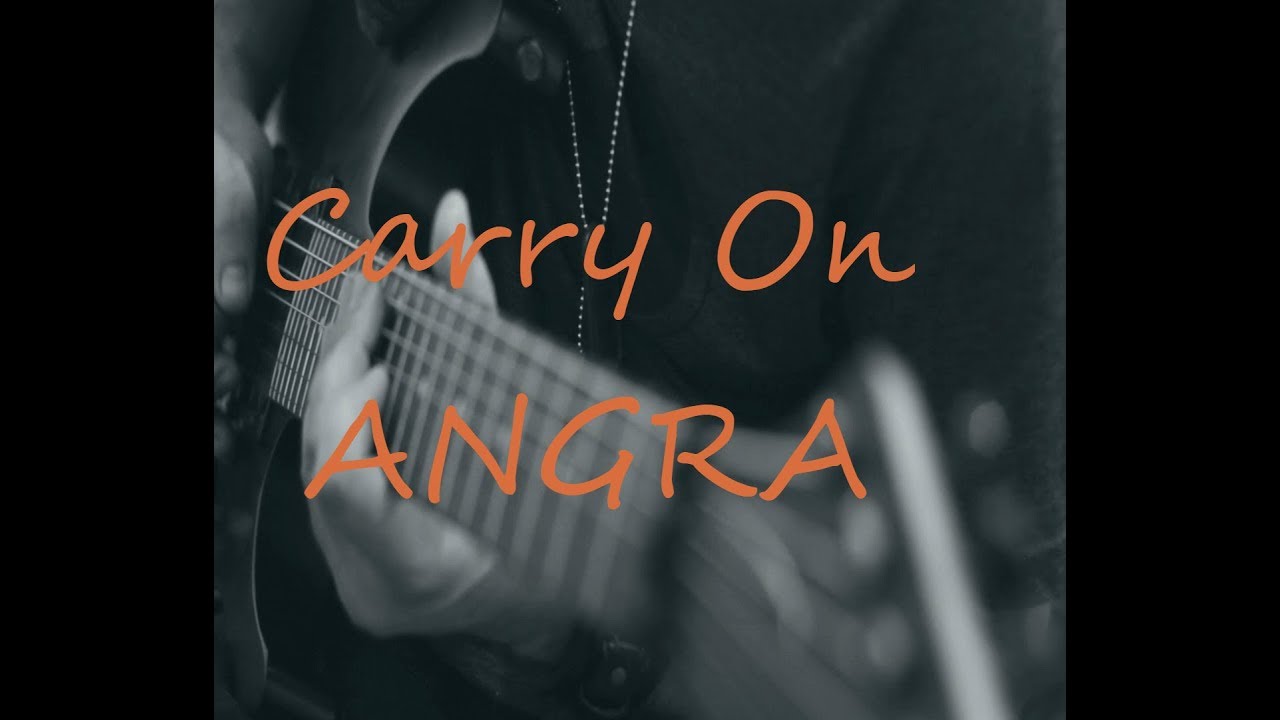Carry On ANGRA ( guitar playthrough ) YouTube