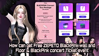 [Free Item Event] How can get free ZEPETO BlackPink item and Smash Rumble BlackPink concert event screenshot 2