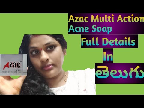 Azac Multi Action Acne Soap Review And Full Details || Sunitha's Cute Home