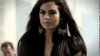 Miss Universe Ximena Navarrete shooting a comercial for L'Oreal Paris in Cannes