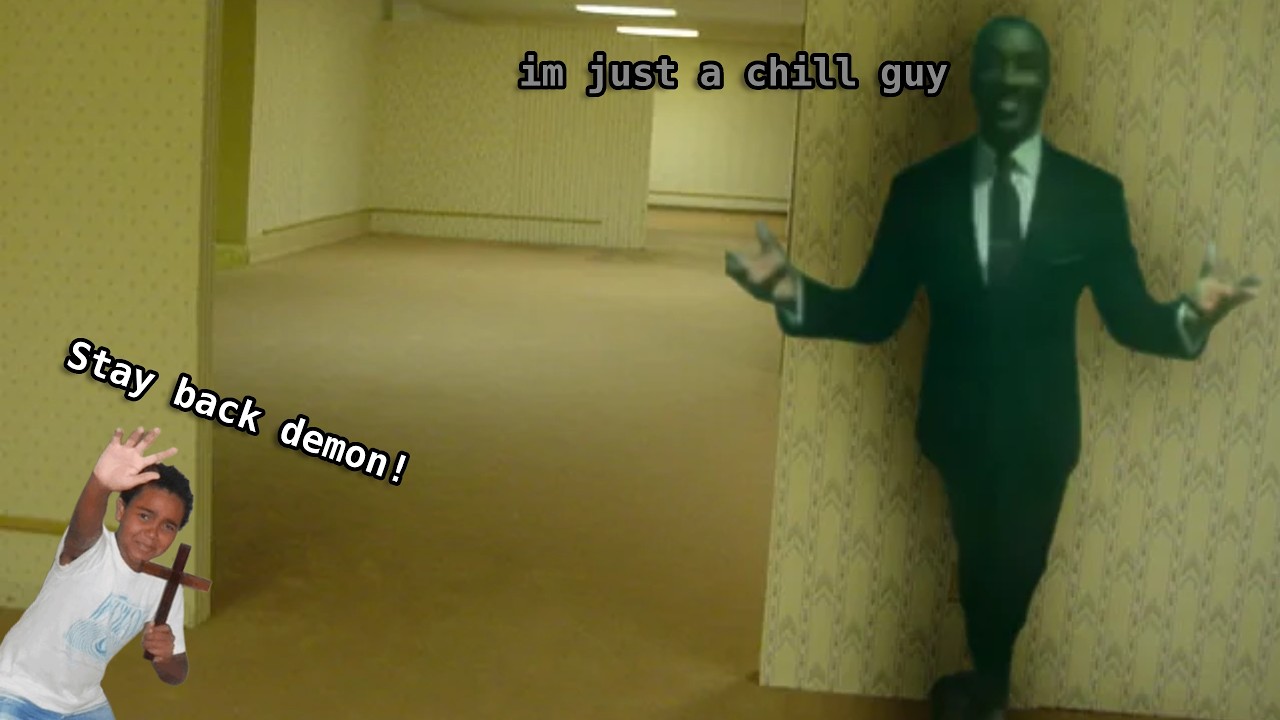 The game can’t handle 5 people - escape the backrooms