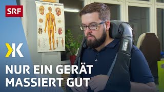 Massagegerät im Test: Nur ein Gerät überzeugt | 2019 | Kassensturz | SRF