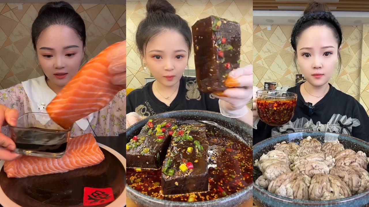 ASMR MUKBANG | Red Braised Pork Belly 