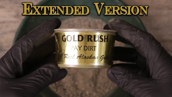 Old Can of Gold Paydirt 