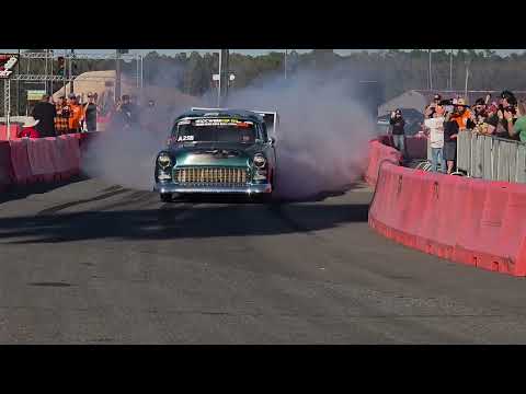 Trailer burnout.