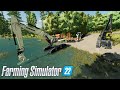 FS22 Transforming the Backyard of a $10 Million Villa in Farming Simulator 22