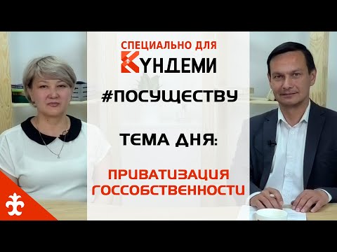 #Посуществу: приватизация госсобственности