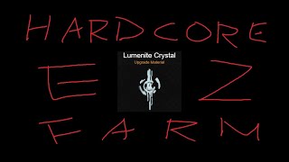 Remnant 2 Hardcore Super Easy Lumenite Crystal Farm YOU CANT DIE FROM THIS!!! ish