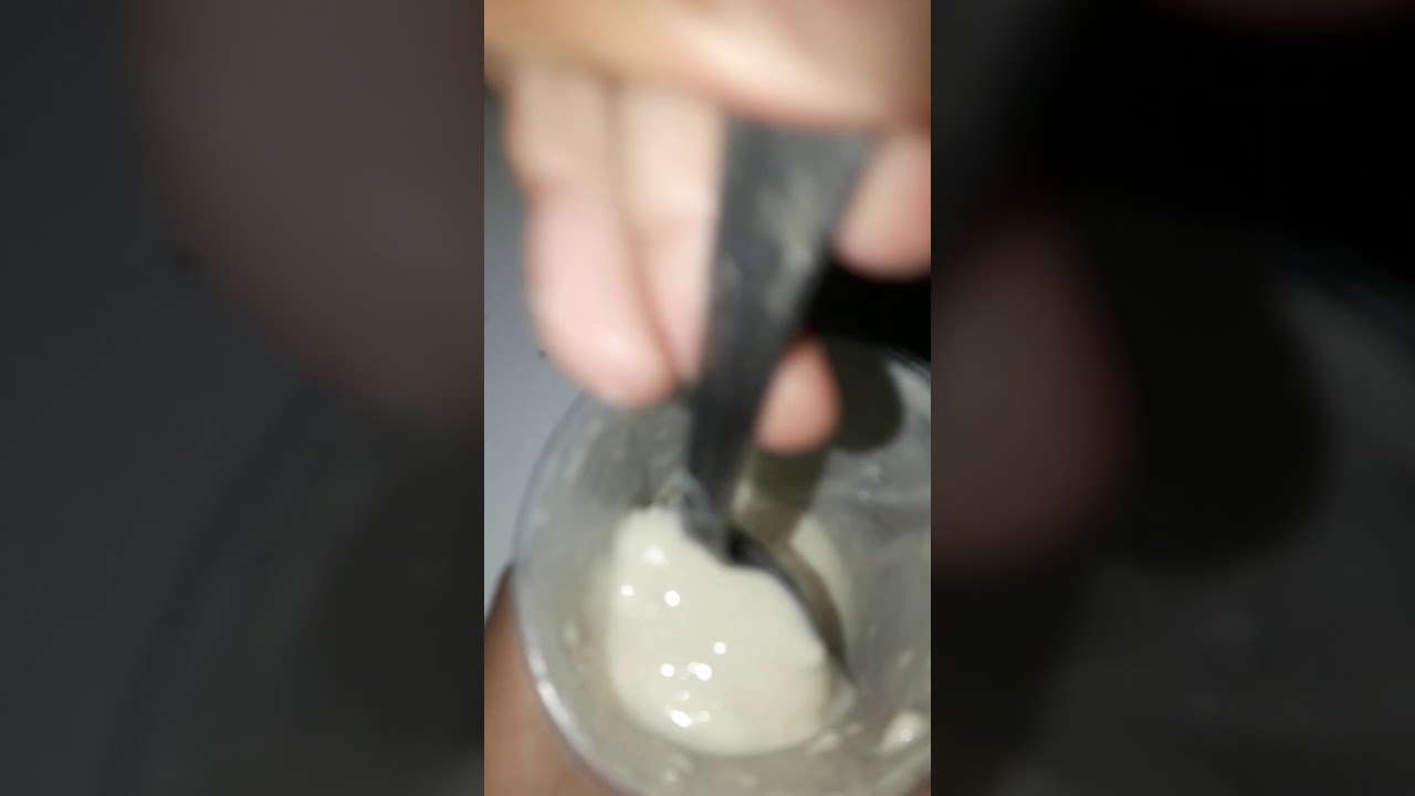 Como hacer pegamento blanco - YouTube