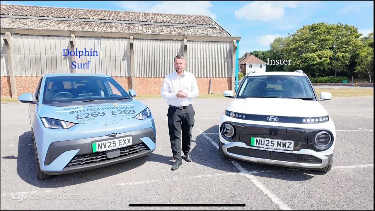 Best small EV? Hyundai Inster vs BYD Dolphin Surf