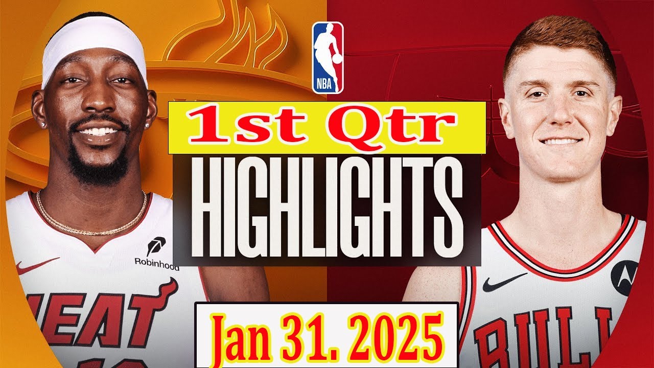 Матч «Майами Хит» — «Чикаго Буллз», 1-я четверть, 31 января 2025 года. Обзор игры | НБА