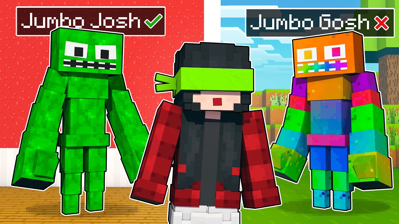 jumbo Josh, Minecraft Skin