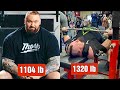 He Benched More Than Hafthor's Deadlift World Record!