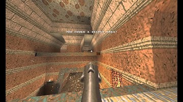 Quake speed run. dmc1m3 0:18. Easy 100% solo.