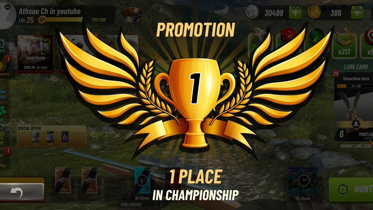 Hunting Clash - road to win championship