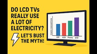 LCD TVs Really Use a Lot of Electricity Let’s Bust the Myth