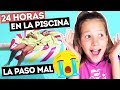 24 HORAS EN LA PISCINA | Daniela Golubeva