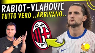 TUTTO VERO !! VLAHOVIC + RABIOT CI SIAMO !! GIORGIO FURLANI IL PROBLEMA DEL MILAN #ACMILAN #MILANN