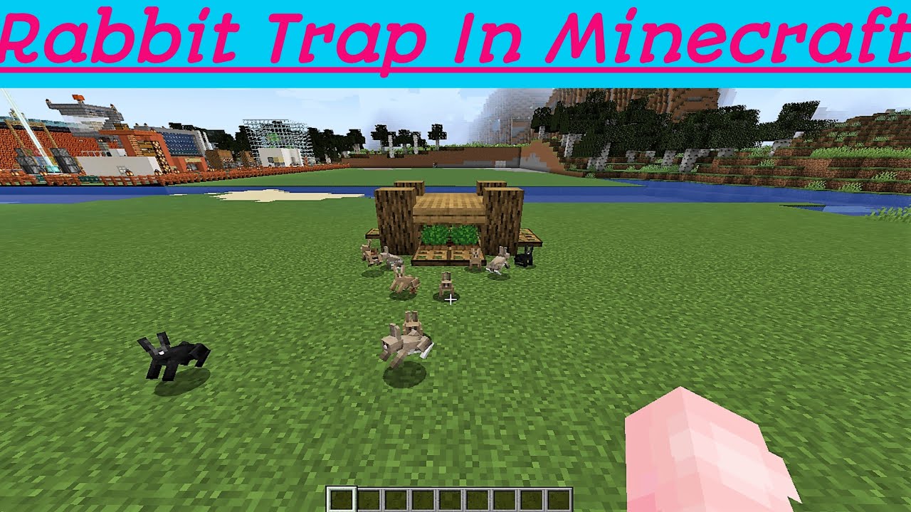 Minecraft Rabbit Traps TikTok Viral Hacks. How To Make Rabbit Trap In Minecraft. Crangy - YouTube