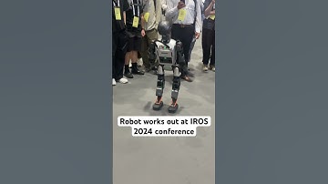 Robot works out at IROS 2024