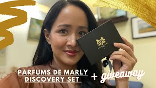 PARFUMS DE MARLY “WOMAN BOX” DISCOVERY SET: REVIEW &amp; GIVEAWAY ✨🎁🎉