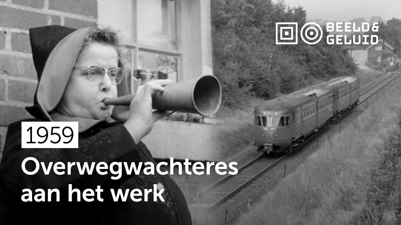 📼 Vrouwelijk overweg-personeel in Limburg (1959)