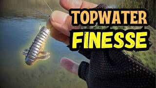 Topwater Isn’t Just Frogs or Fish. Try This | Pressured Bass Tactics