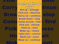 10 Common Phrasal Verbs You Must Know ।  #shorts #english #englishlearning #spokenenglish