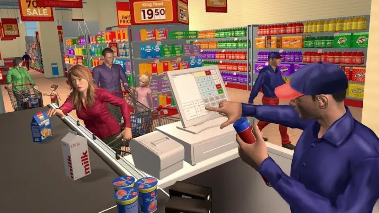 Как обновить supermarket simulator