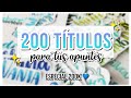 200 TITULOS fáciles con lettering - ESPECIAL 200K / Nombres con lettering- DanielaGmr ♥