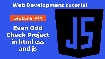Html, CSS, and JavaScript Project | Even Odd Checker | Web Development tutorial