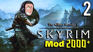 تختيم بي 2000+ مود (16+): مواجهة التنين الاسطوري 2 | skyrim Nolvus