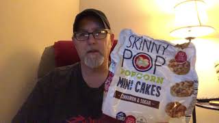 Skinny Pop Cinnamon & Sugar Popcorn Mini Cakes # The Beer Review Guy