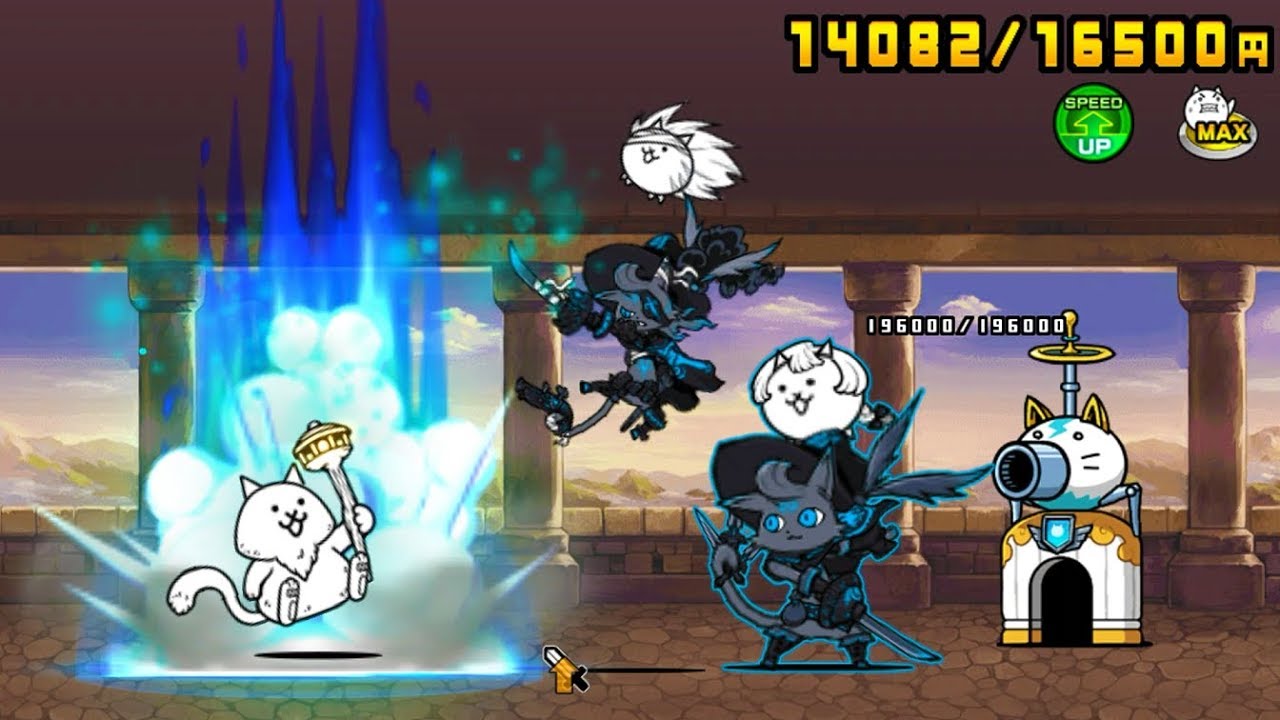 にゃんこ大戦争 黒傑ダークダルターニャ 性能紹介 Battlecatking Youtube