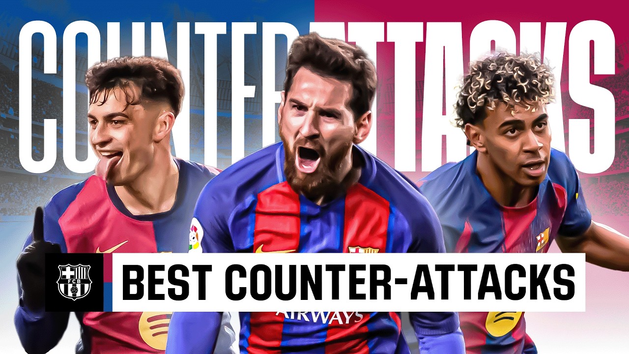 Los MEJORES CONTRAATAQUES del FC Barcelona en LALIGA ⚡
