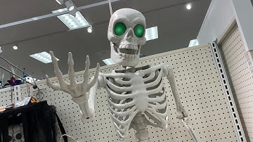 Animated Premium Skeleton 2023 Animatronic In-Store Demo at Target