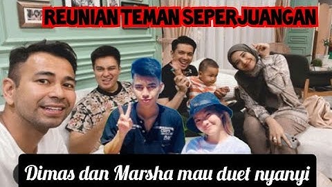 REUNIAN TEMAN SEPERJUANGAN,RAFFI AHMAD IRWANSYAH DAN BAIM WONG