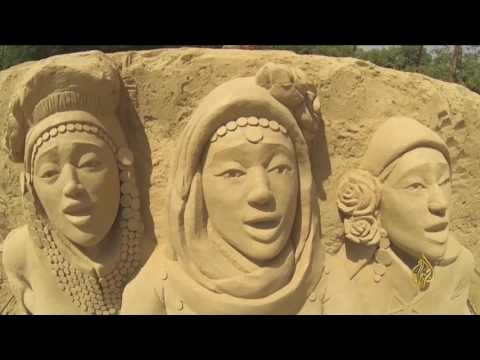 هذا الصباح- مهرجان النحت على الرمال