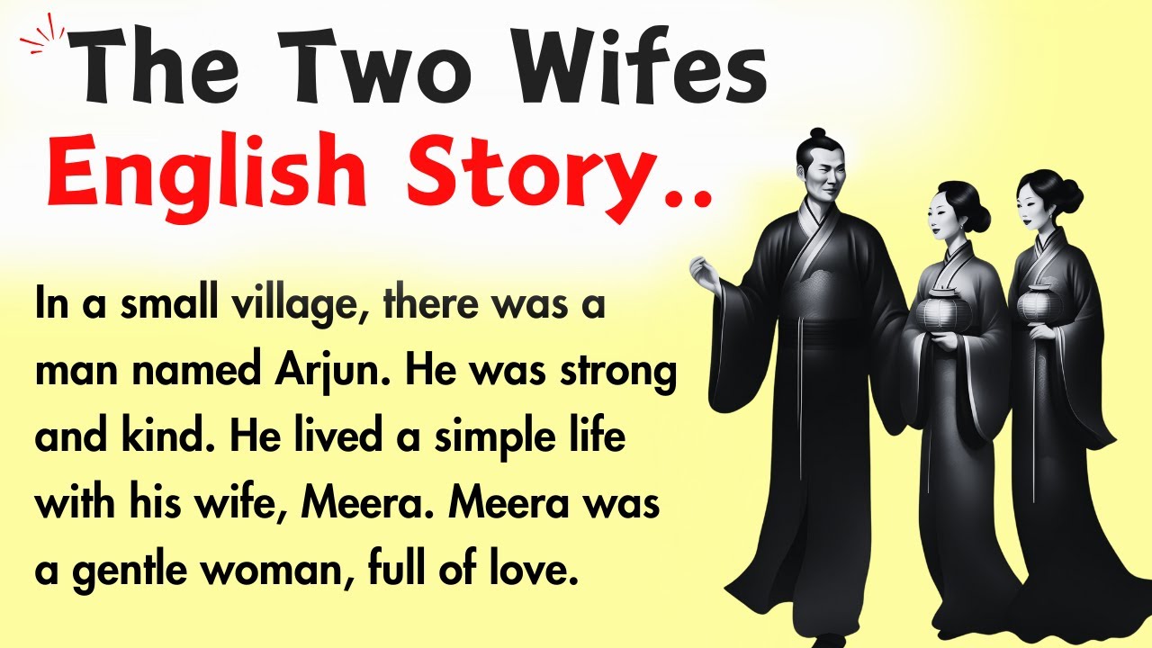 Learn English through Story Level 1 | The Two Wifes - English Story ...